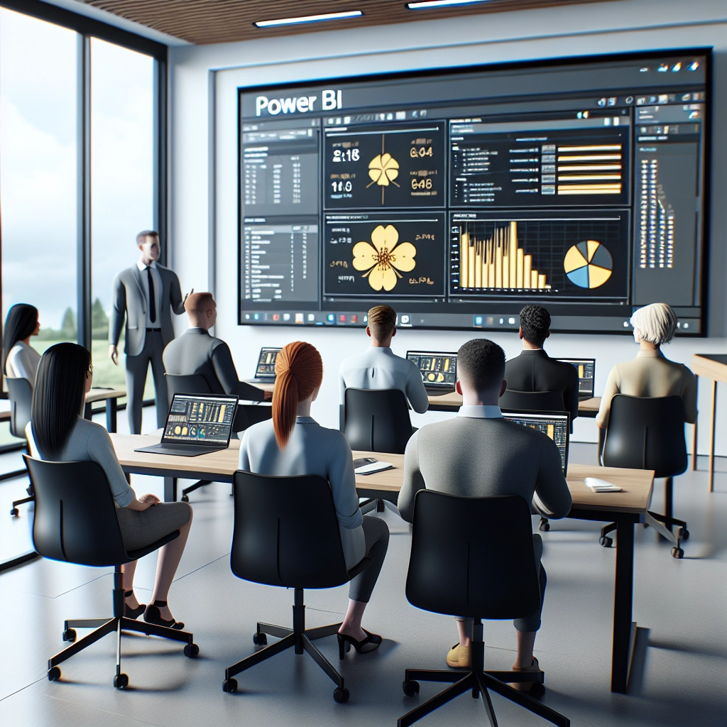 Création de visualisations dans Power BI