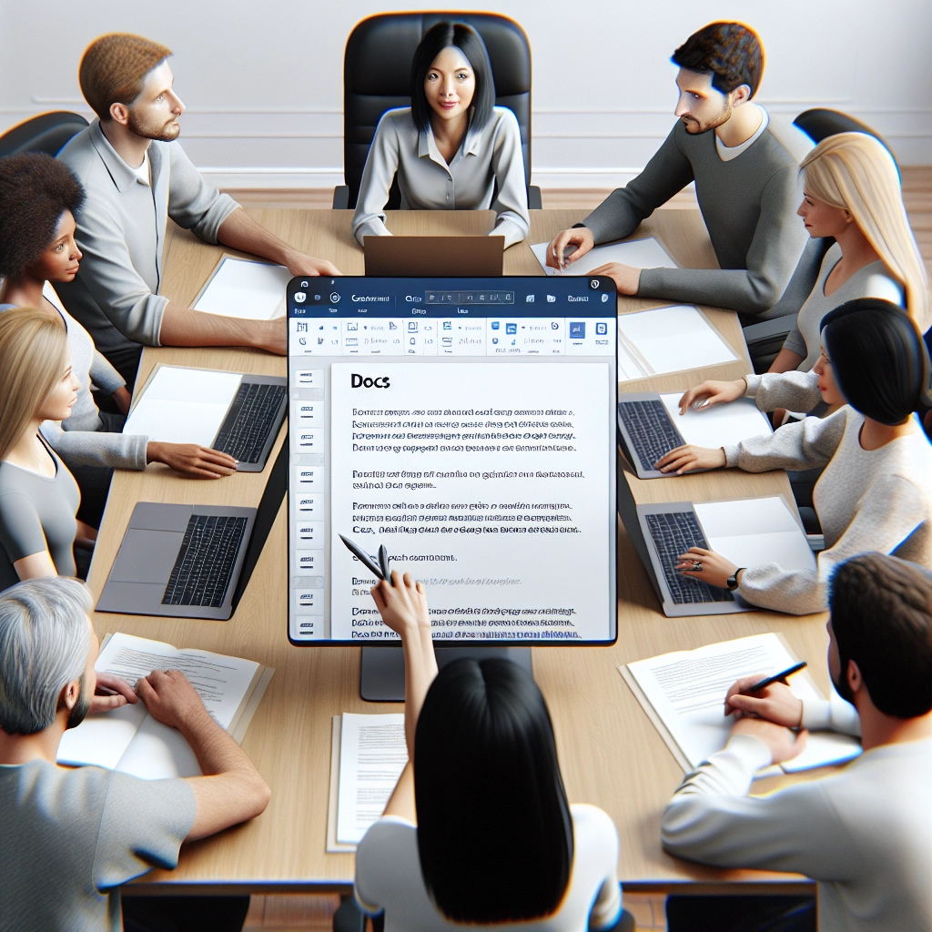 Création de documents professionnels avec Google Docs