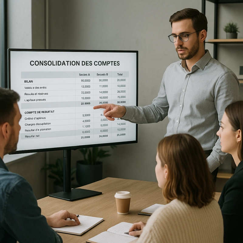 Retraitements de consolidation impactant le bilan