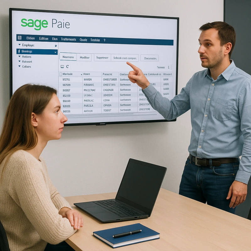 Présentation et prise en main de Sage Paye L100