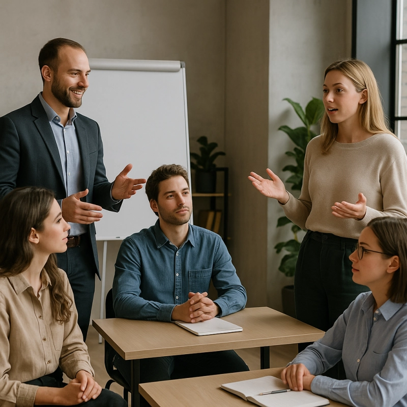 Interaction avec l'auditoire
