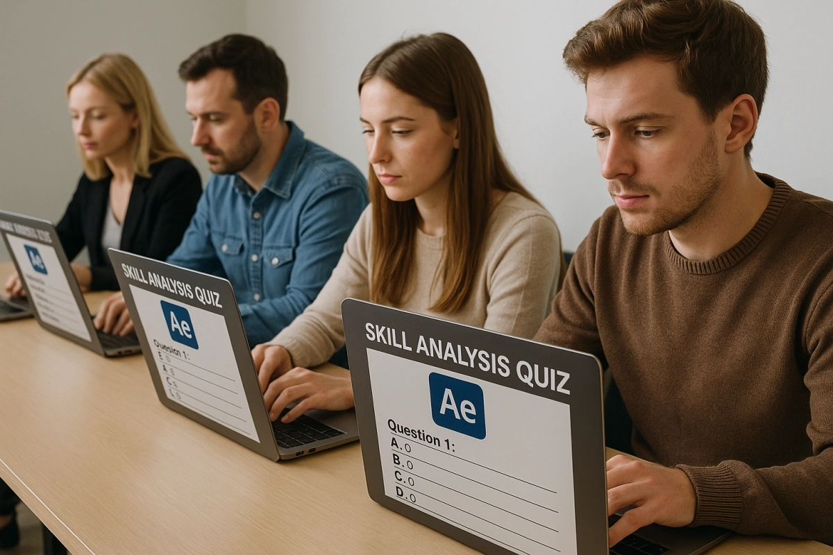 After Effects - Evaluation des compétences
