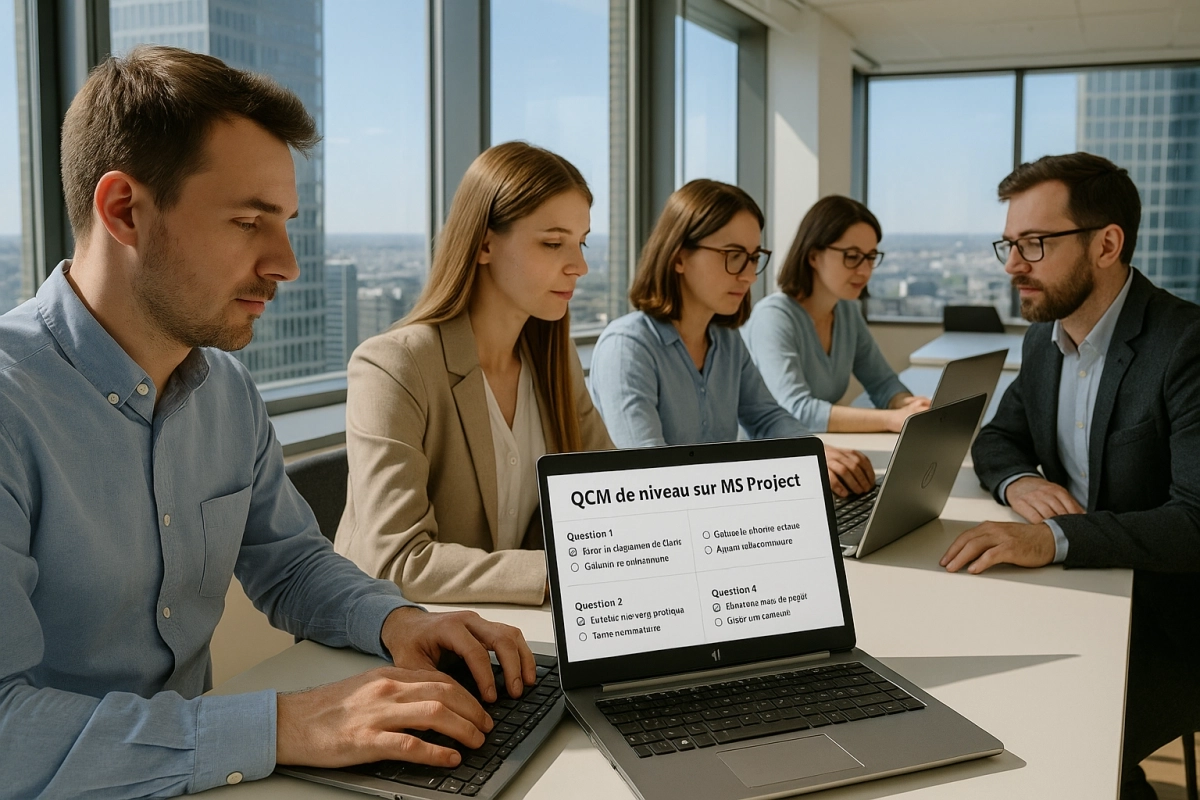 MS Project : Évaluation des compétences